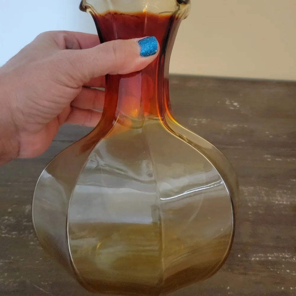 Vintage Amberina Tiara 8